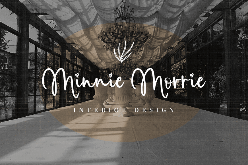 Beautiful Moonlight Font Poster #11