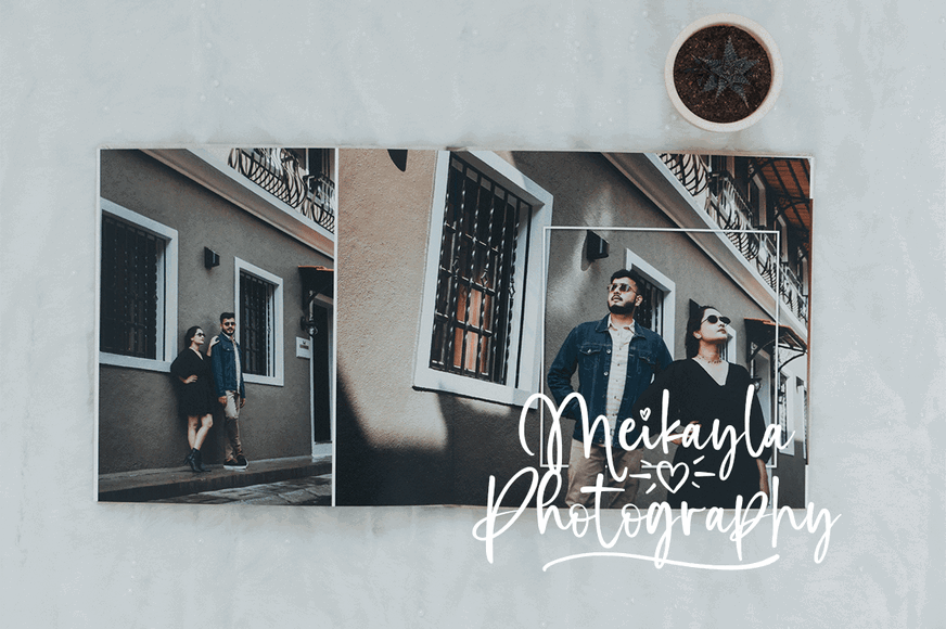 Beautiful Moonlight Font Poster #12