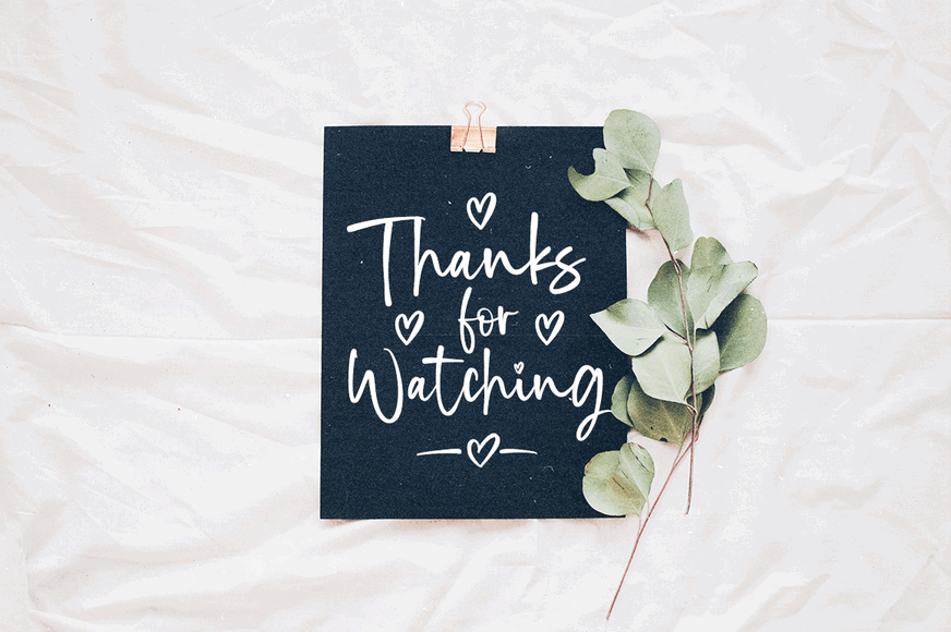 Beautiful Moonlight Font Poster #15