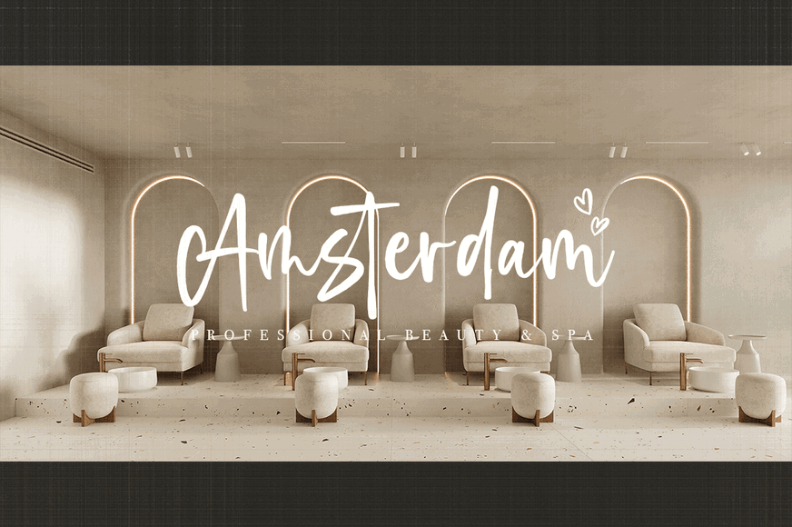 Beautiful Moonlight Font Poster #3