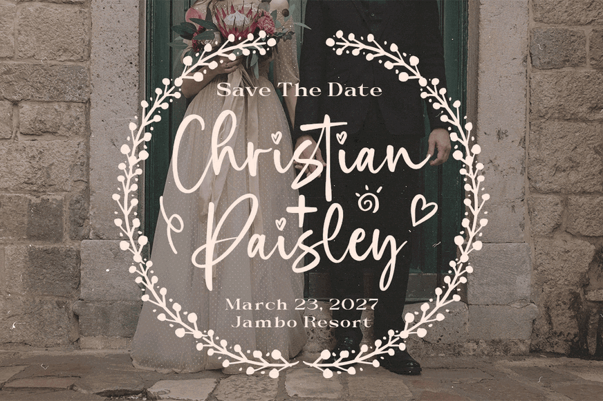 Beautiful Moonlight Font Poster #6