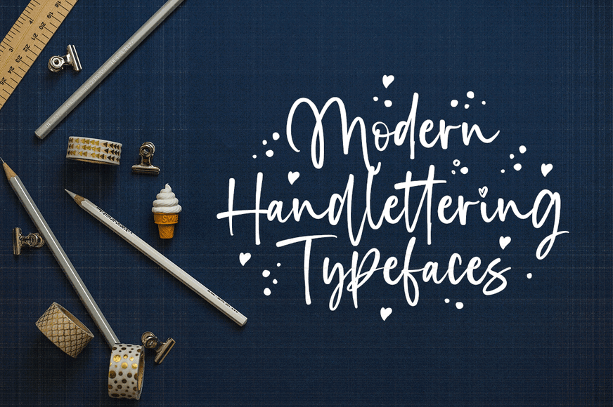 Beautiful Moonlight Font Poster #9