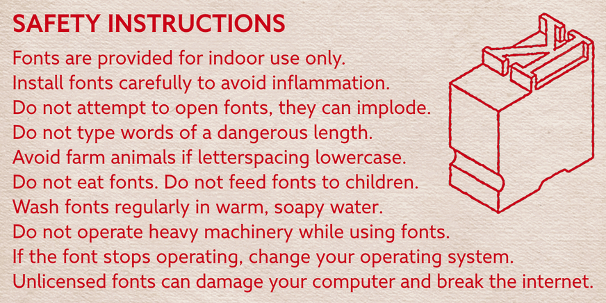 Possible Font Poster #6