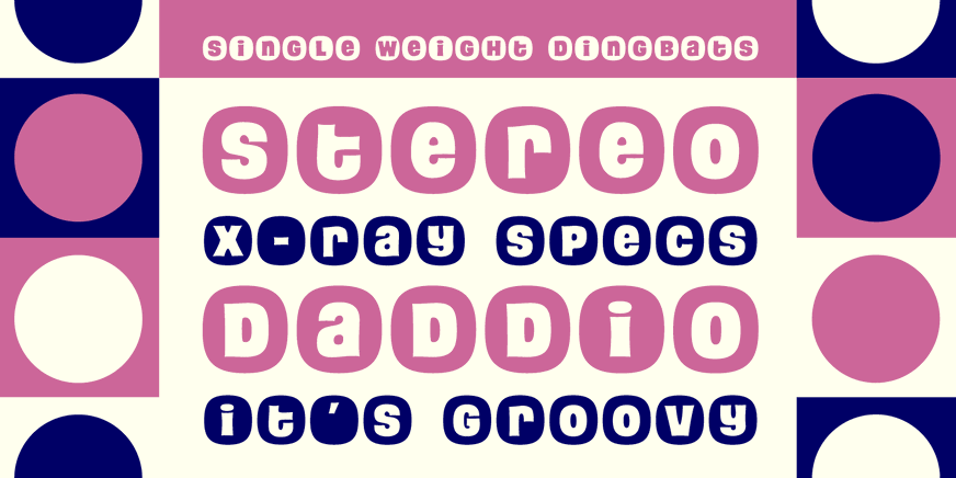BackBeat Cameo Font Poster #2