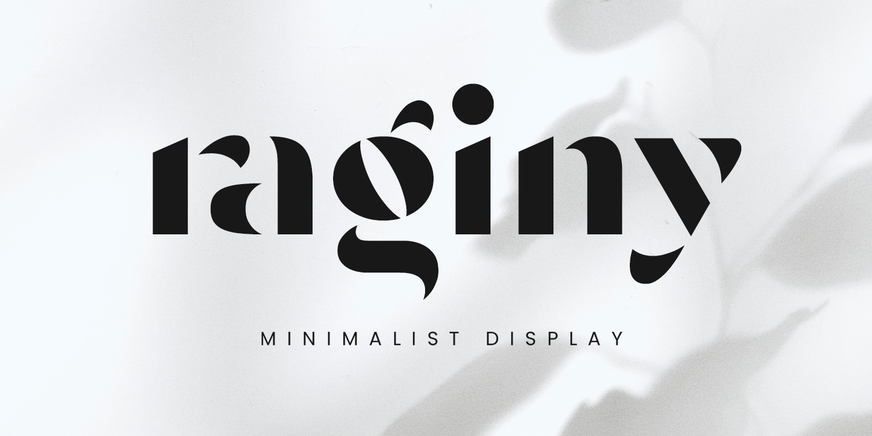 Raginy Font Poster #1