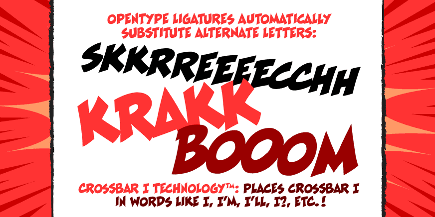 Ratatatat Font Poster #2