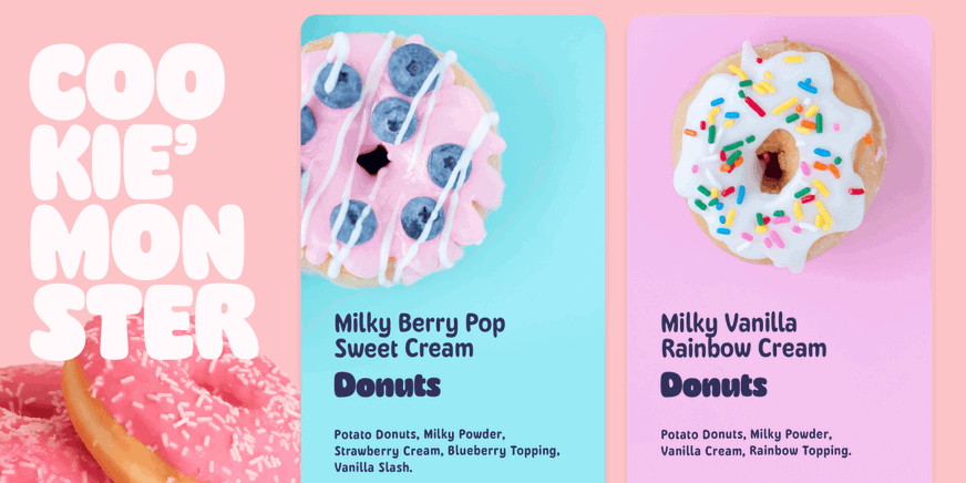 Fraiche Font Poster #5