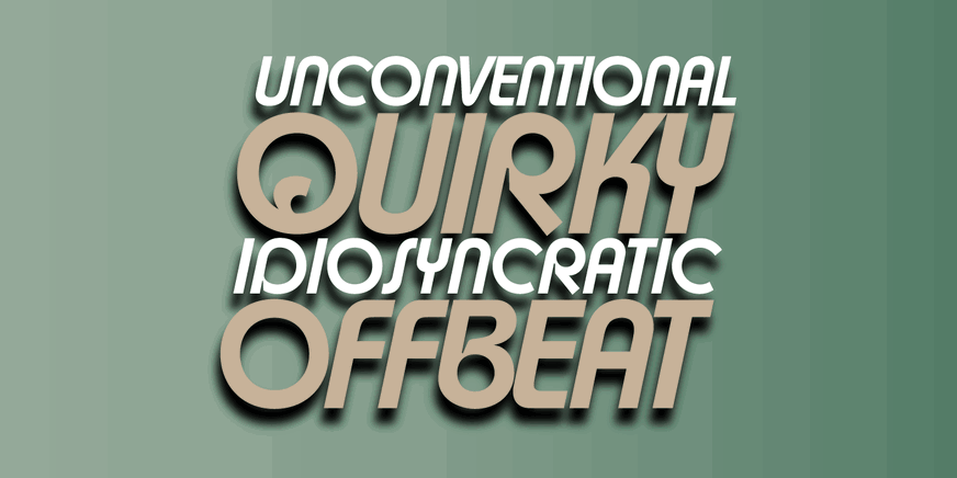 Churchward Design Font Poster #4