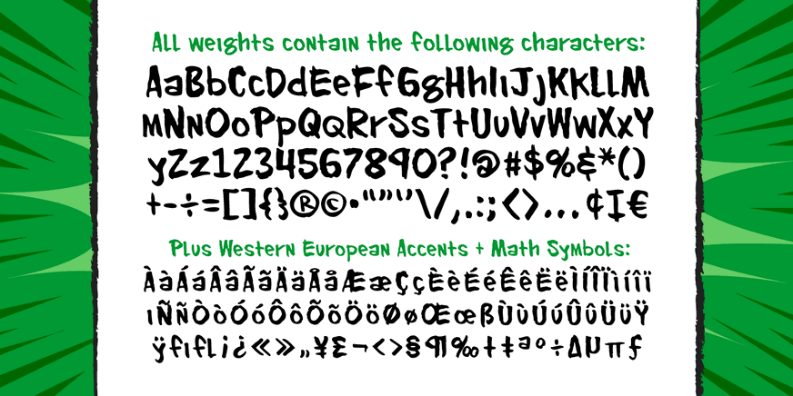 Urban Barbarian Font Poster #3
