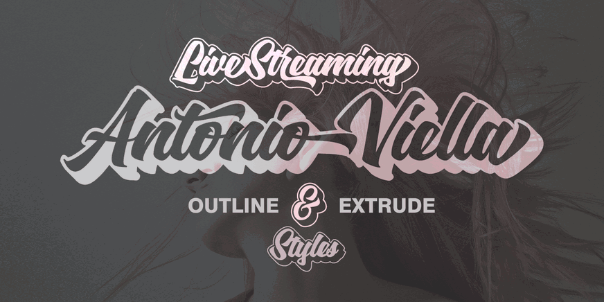 Malvina Font Poster #11
